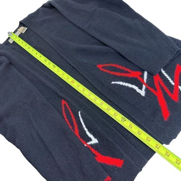 Vintage Liz Claiborne Angora Lambs Wool Cardigan Sweater Size 12 Petite - Picture 8 of 9